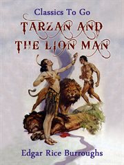 Tarzan and the lion man cover image