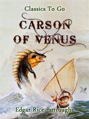 Carson of venus cover image