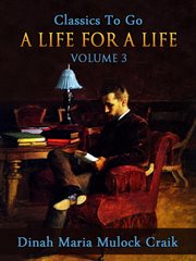 A life for a life, volume 3 cover image
