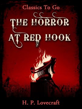 Cover image for The Horror at Red Hook