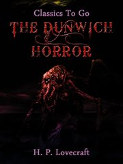 H.P Lovecraft's The Dunwich horror cover image