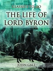 The life of Lord Byron cover image