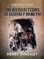 The recollections of Geoffrey Hamlyn cover image