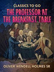 The professor at the breakfast table cover image