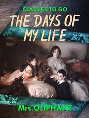 The days of my life cover image