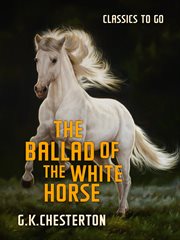 The ballad of the white horse cover image