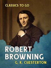 Robert Browning cover image