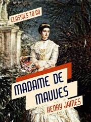 Madame de Mauves cover image