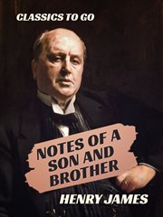 Notes of a son & brother cover image