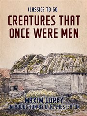 Creatures that once were men cover image