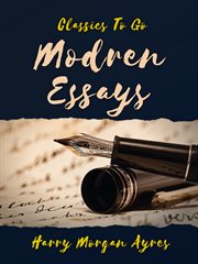 Modern essays cover image