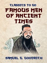 Famous men of ancient times cover image