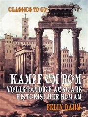 Kampf um Rom Historischer Roman cover image