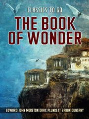 The Book Of Wonder cover image