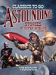 Astounding Stories Of Super Science. August 1930 cover image