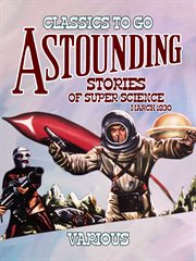 Astounding stories of super science march 1930 cover image