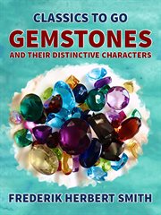 Gemstones and their distinctive characters cover image