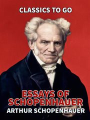 Essays of Schopenhauer cover image