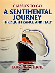 A sentimental journey through France and Italy cover image