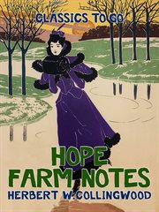 Hope farm notes cover image