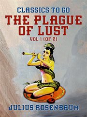 The plague of lust, vol 1 (of 2) cover image