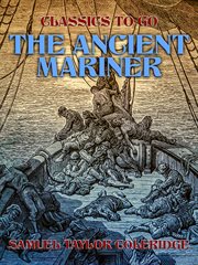 The ancient mariner : cantata cover image