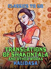 Translations of Shakuntala and other works cover image