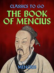 The book of Mencius : (abridged) cover image
