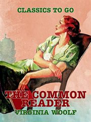 The common reader : second series cover image