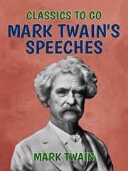 Mark Twain's Speeches cover image