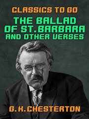 The ballad of St. Barbara and other verses cover image