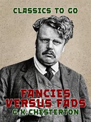 Fancies versus fads cover image