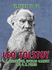 Leo Tolstoy cover image