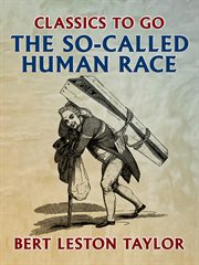 The so-called human race cover image
