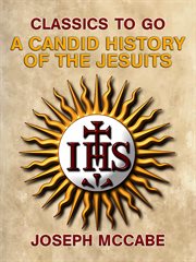 A candid history of the Jesuits cover image