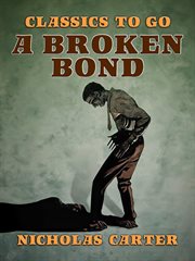 A broken bond cover image