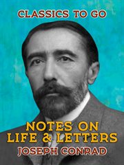 Notes on life & letters cover image