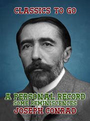 A personal record some reminiscences cover image