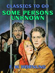 Some persons unknown cover image
