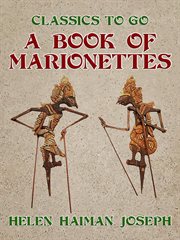 A book of marionettes cover image