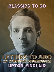 Letters to Judd, an American workingman cover image