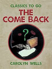 The come back cover image