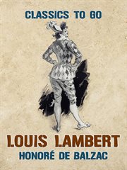 Louis Lambert cover image