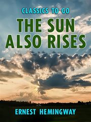 The sun also rises cover image