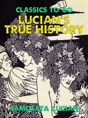 Lucian's true history cover image