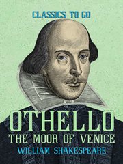 Othello, the Moor of Venice cover image