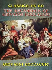 The decameron of giovanni boccaccio cover image