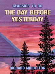 The day before yesterday cover image