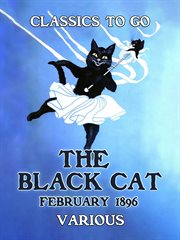 The black cat, february 1896 cover image