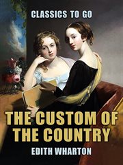 The custom of the country cover image